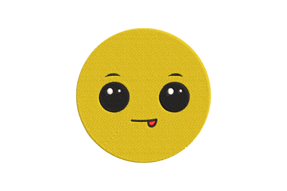 Tongue Out Emoji Embroidery Review